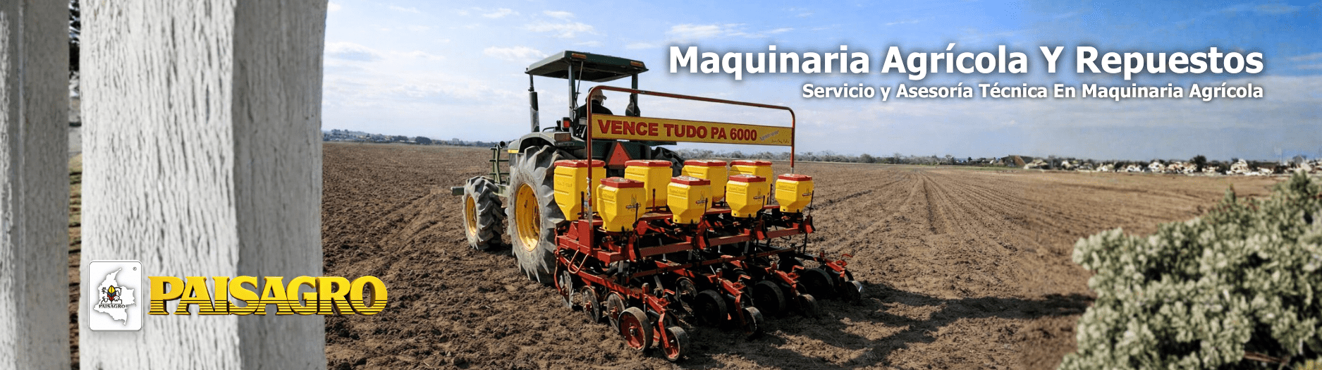 maquinaria agrícola paisagro