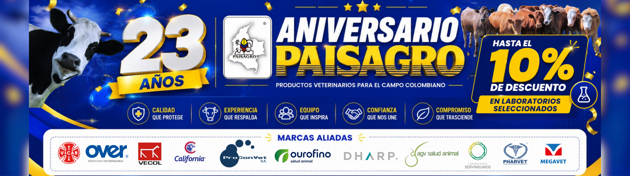 aniversario paisagro 23 años